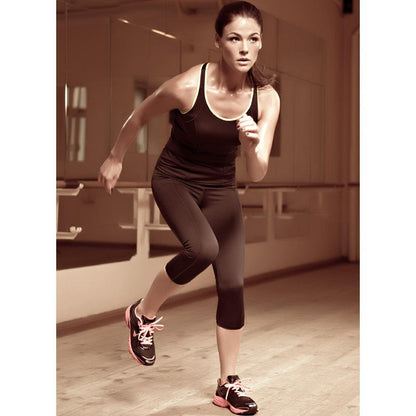 Lime Lucy Capri leggings from Lauma Active Lady Fitness collection, designed for workout and active lifestyle.