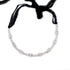 Cyan Ismene classic crystal hairband with clear embellishments, stylish accessory for hair styling and haircare.