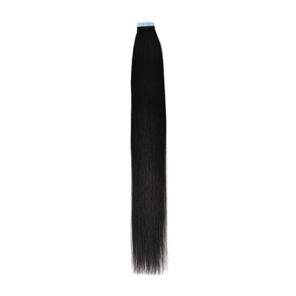 Carmine Juneberry No Trace Invisible Extension Piece made of real female hair, natural-looking hair extension for seamless blending.