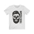 Black Plum Charlie Hipster Skull graphic T-shirt with bold pop culture design, featuring a stylish skull illustration on front.