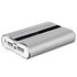 Pear Daisy 12000mAh portable charger with dual USB 3.1A output, compact power bank for charging devices on the go.