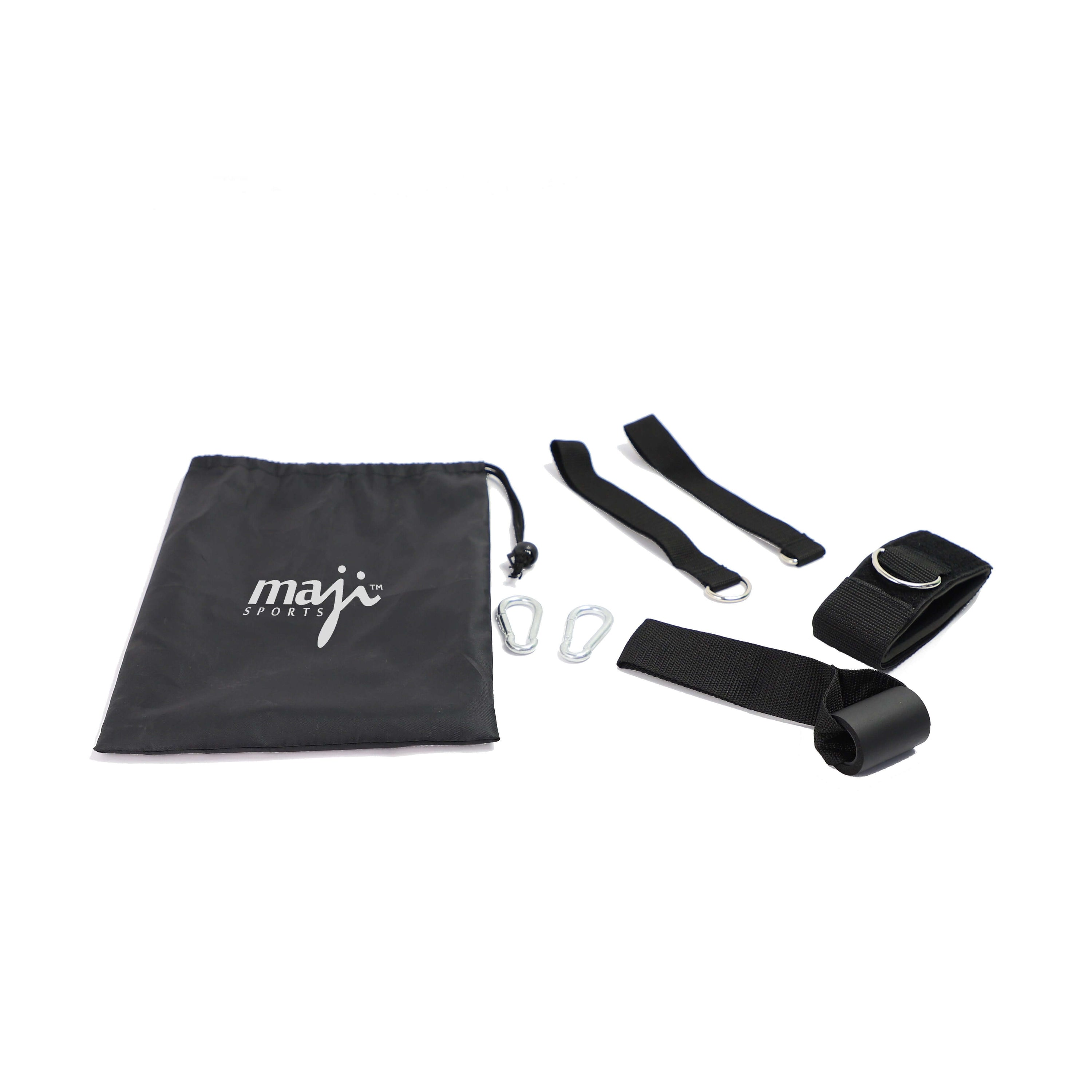 Black Lavender portable exercise bar with resistance bands for versatile strength training and workout routines.
