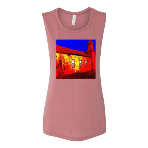Teal Ananke Abandoned Church women&