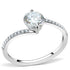 High polished stainless steel ring by Turquoise Tiger, DA013, with a smooth, shiny finish and no plating visible.