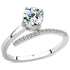 High-polished stainless steel ring by Turquoise Tiger with a sleek, shiny finish, showcasing a modern and elegant jewelry design.