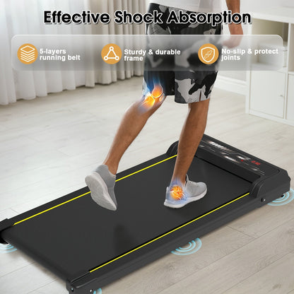 NNETM Under Desk Walking Pad - Home Gym Office Fitness Equipment(Black)
