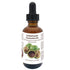 Organic yellow Poppy Tamanu Oil bottle, cold pressed and unrefined, for skincare, with a clear label and amber color in the image.
