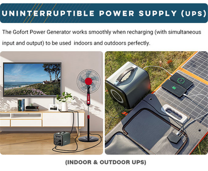 Lilac Milo outdoor power emergency portable power station with 550Wh capacity and solar charging in a rugged outdoor setting