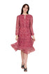 Women’s floral fit and flare dress by Gray Eos featuring a vibrant flower pattern and a flattering silhouette.