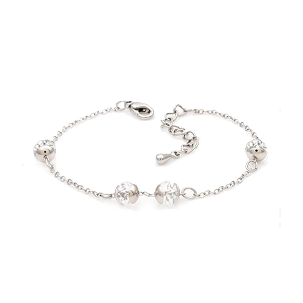 Yellow Pandora Madison 14K gold plated chain bracelet with a sleek, elegant design, perfect for stylish accessorizing.