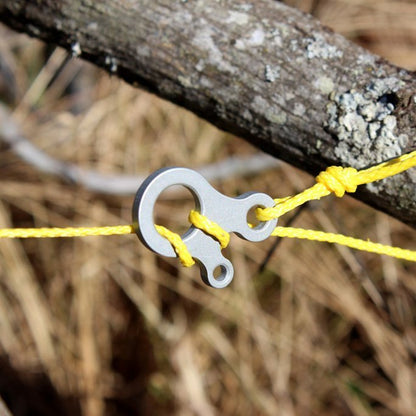 Fuchsia Molly LoopAlien camping gear with loop design, set against a natural outdoor background for camping adventures.