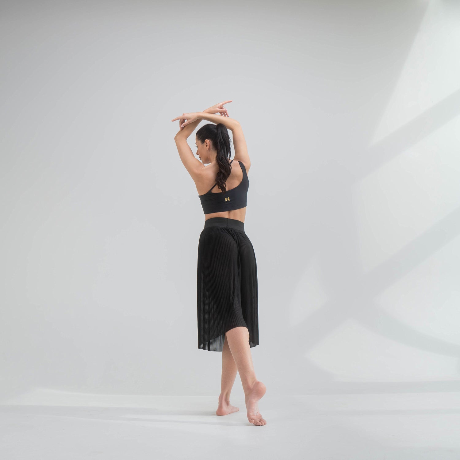 Indigo Thalassa Pleasy mesh skirt featuring a flowy, lightweight design with sheer fabric and stylish silhouette.