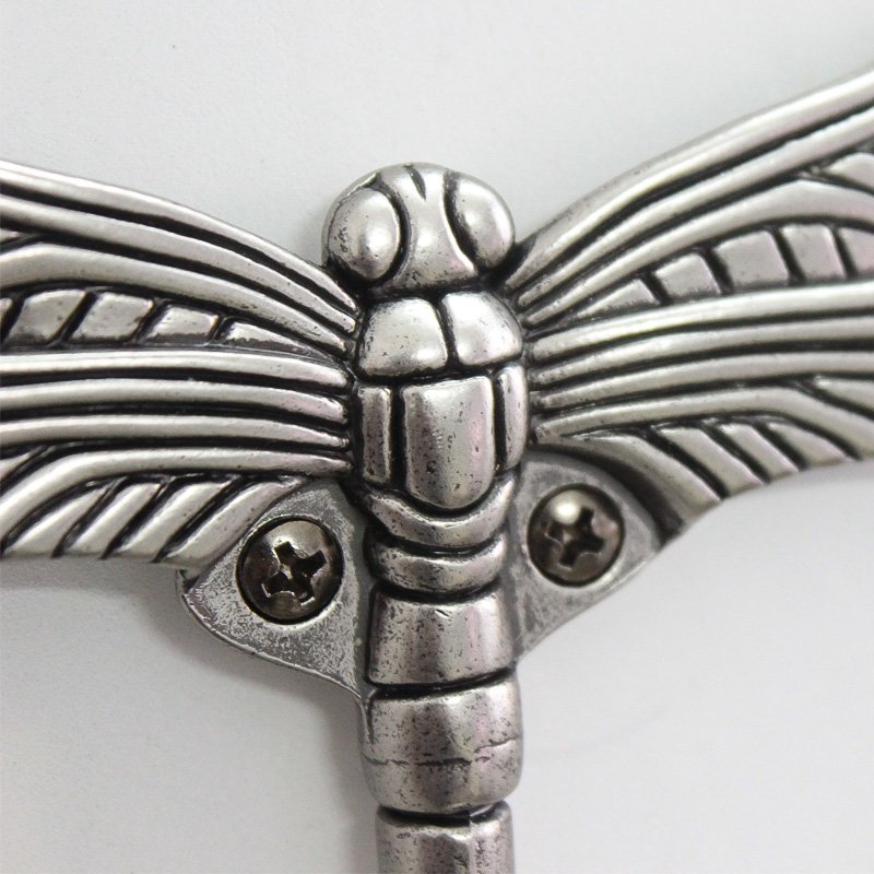 Fuchsia Molly Dragonfly Coat Hook, novelty wall hook with a detailed dragonfly design for hanging coats and accessories.