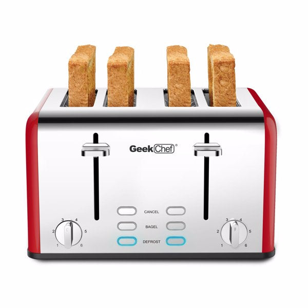 Teal Simba stainless steel toaster with dual control panel for baking bread, featuring modern kitchen appliance design