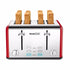 Teal Simba stainless steel toaster with dual control panel for baking bread, featuring modern kitchen appliance design