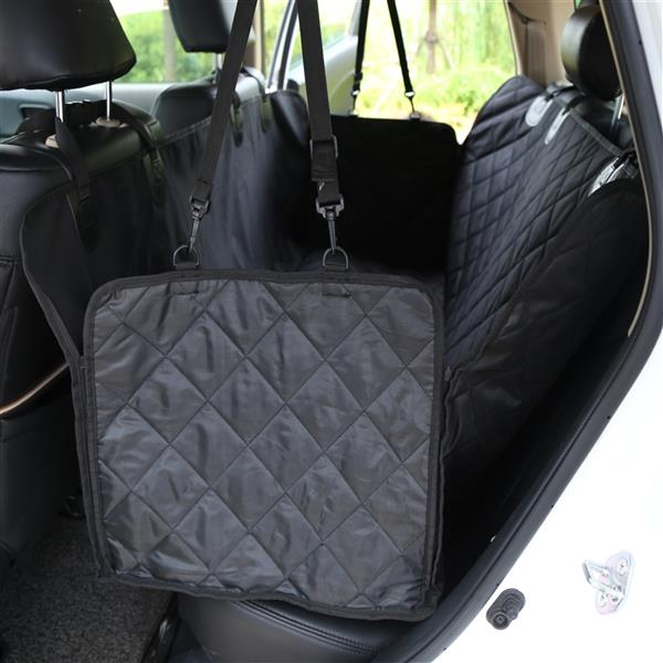 Teal Simba waterproof pet seat cover for cars, showing a durable, adjustable pet seat protector with side flaps and non-slip backing.