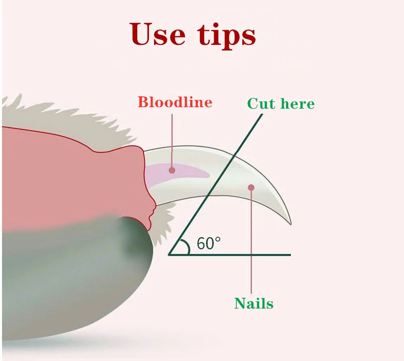 Lilac Milo pet nail scissors with LED light for cats, featuring ergonomic design for safe and precise trimming of feline nails.