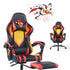 Teal Simba gaming office high back leather desk chair, ergonomic computer furniture with adjustable height and padded armrests.