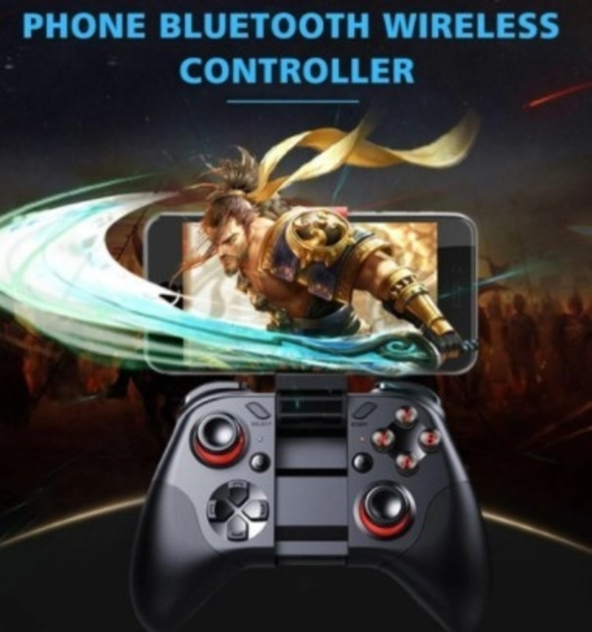Yellow Pandora Dragon VR gaming 3D stereo headset with Bluetooth controller, showing ergonomic design and adjustable headband.