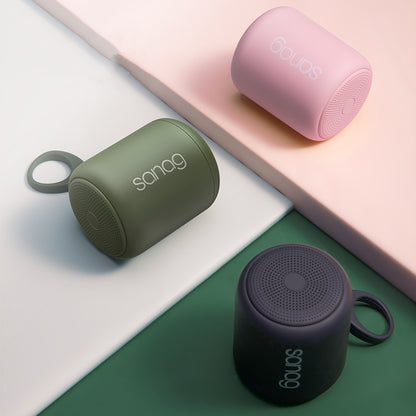 Teal Simba mini portable wireless Bluetooth stereo speakers for high-quality audio, compact design, and easy connectivity.