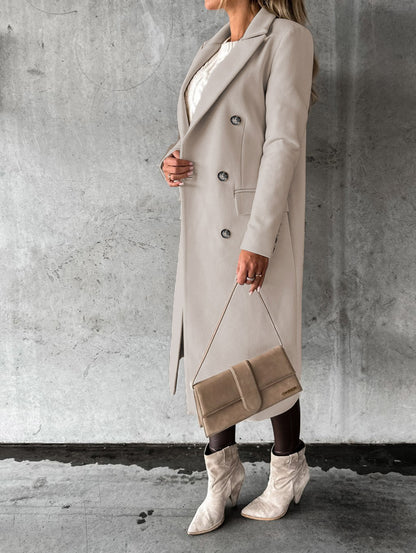 Carmine Juneberry Amberline City Slim Coat 25 Edition in stylish, tailored design, shown in a sleek jacket style with detailed stitching.
