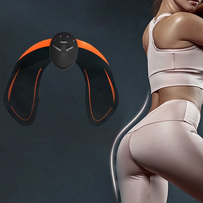 Fuchsia Molly buttock toner muscle trainer showing padded cushioned surface for glute exercises and muscle strengthening.