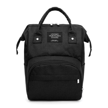 Carmine Juneberry ALLFASHION™ ActiveMom Urban Diaper Backpack with anti-theft design, featuring multiple compartments and stylish look.
