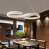 Contemporary Yellow Pandora acrylic LED swirl-shaped light fixture with modern design and bright illumination.