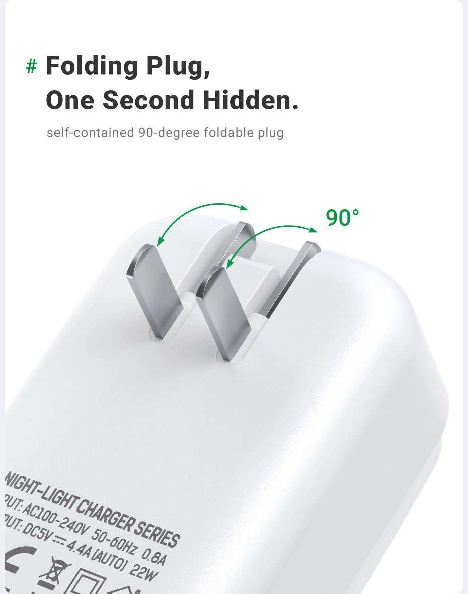 Teal Simba 4-port travel USB charger with LED lamp for iPhone and Samsung devices, compact mobile and laptop accessory.