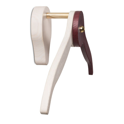 Orange Millie Casanova Summer 2-wall trouser hangers for organization, featuring sturdy hooks and sleek design for wardrobe storage.