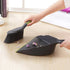 Fuchsia Molly desktop broom set with small brush and dustpan for home cleaning, compact and easy to store.