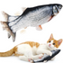 Electronic Floppy Fish Cat Toy by Lilac Milo featuring a moving fish design for entertaining cats.