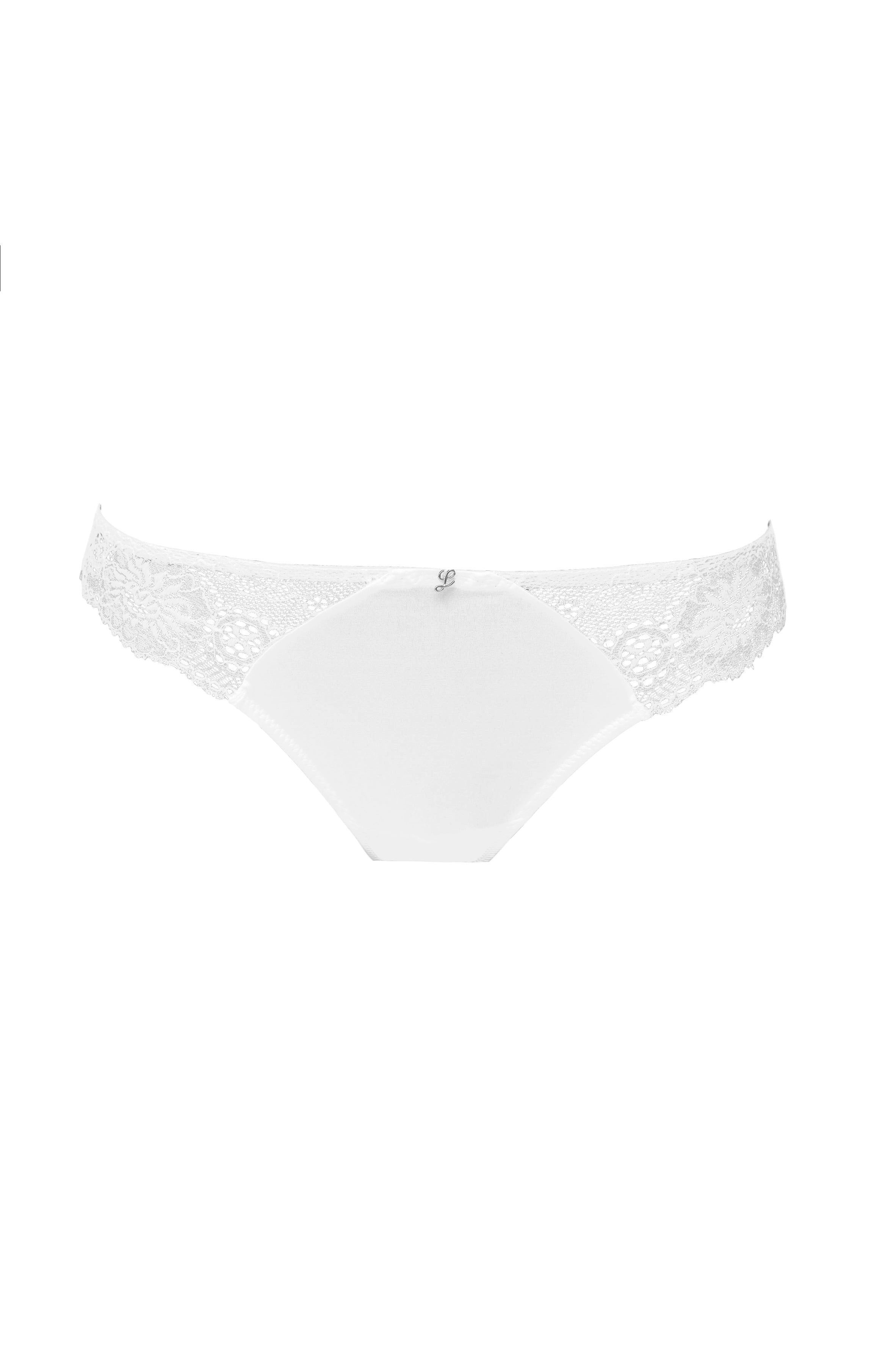 Turquoise Atalanta Feel Good Line String lingerie with delicate lace and adjustable side ties, soft and comfortable for everyday wear.