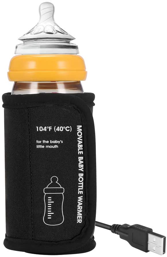 Teal Simba baby bottle warmer car cooler USB insulated bag for heating and keeping baby bottles warm on the go.