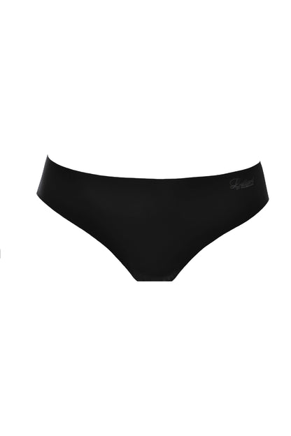 Turquoise Atalanta Invisible Line Brief lingerie with laser cut lace detailing, showcasing a seamless and delicate design.