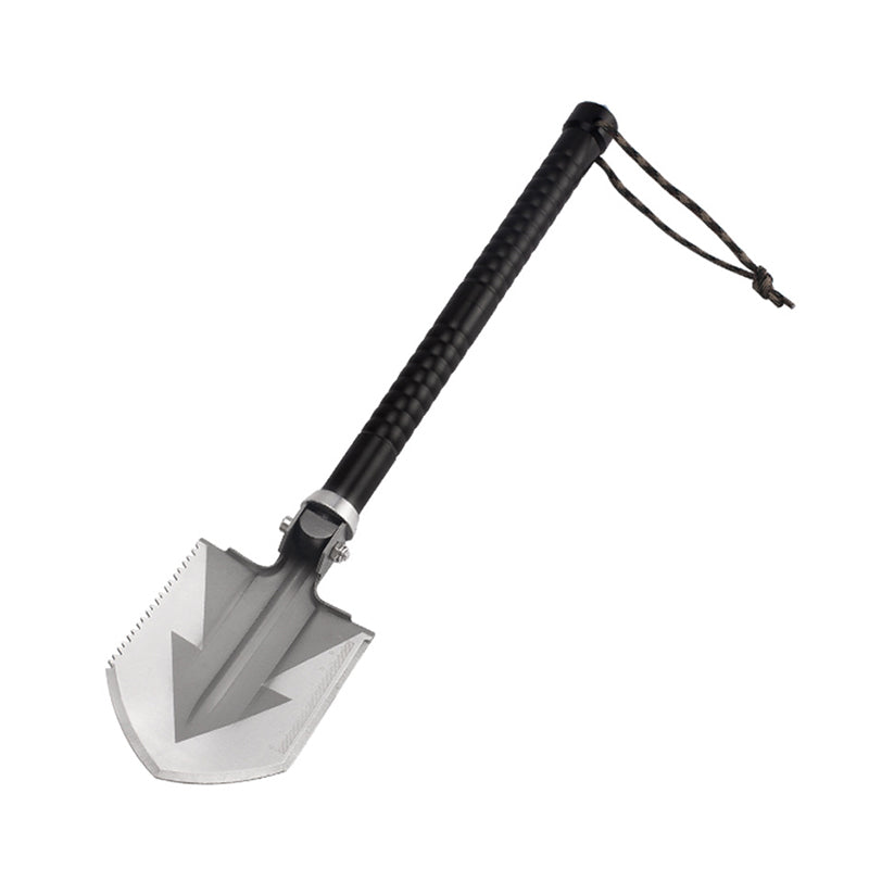 Teal Simba multifunctional folding survival shovel with ergonomic handle and compact design for outdoor camping and hiking tasks.