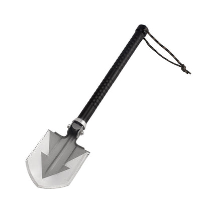 Teal Simba multifunctional folding survival shovel with ergonomic handle and compact design for outdoor camping and hiking tasks.