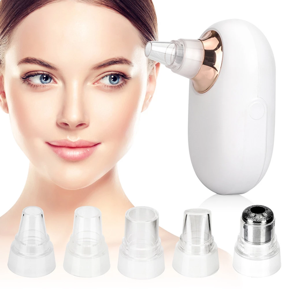 Teal Simba portable face deep pore cleaner vacuum for blackhead removal, black skincare device with suction head.