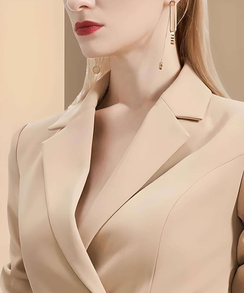 Carmine Juneberry Royal Edge™ OL Skirt Suit Haute Edition 25 matching set featuring a tailored blazer and coordinating skirt.