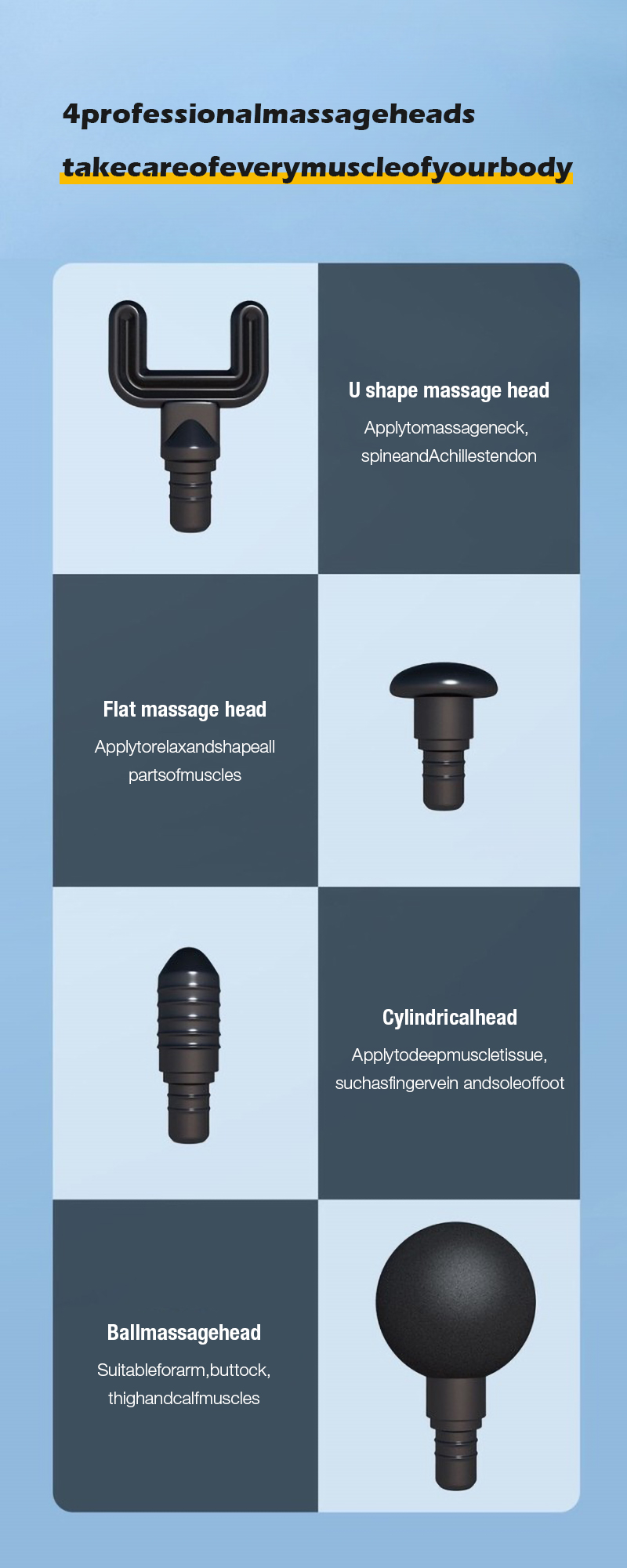 Teal Simba portable deep tissue massage gun with electric brushless motor for targeted muscle relief and healthcare use.
