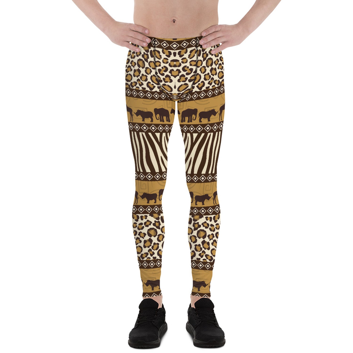 Maroon Sooty Safari Animals men&