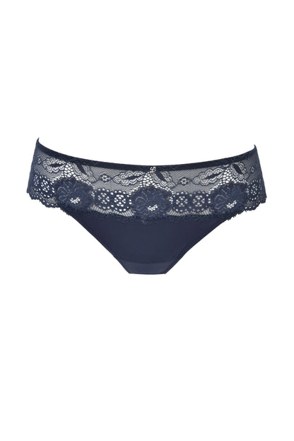 Turquoise Atalanta Feel Good Line brief in soft fabric, shown in beige color, designed for comfortable lingerie and underwear.
