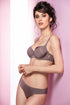 Turquoise Atalanta Elegance Line bra with pre-shaped cups in C, D, and E, showcasing smooth, supportive lingerie design.