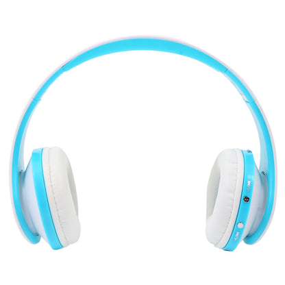 Lilac Milo foldable wireless Bluetooth headset with microphone for audio and video use, shown with ear cushions and adjustable headband.