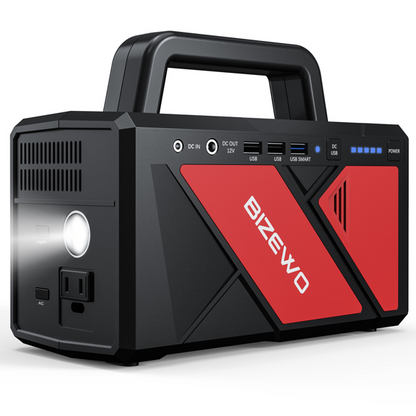 Lilac Milo outdoor generator and portable power station with 22520mAh capacity, tech accessories for charging devices outdoors