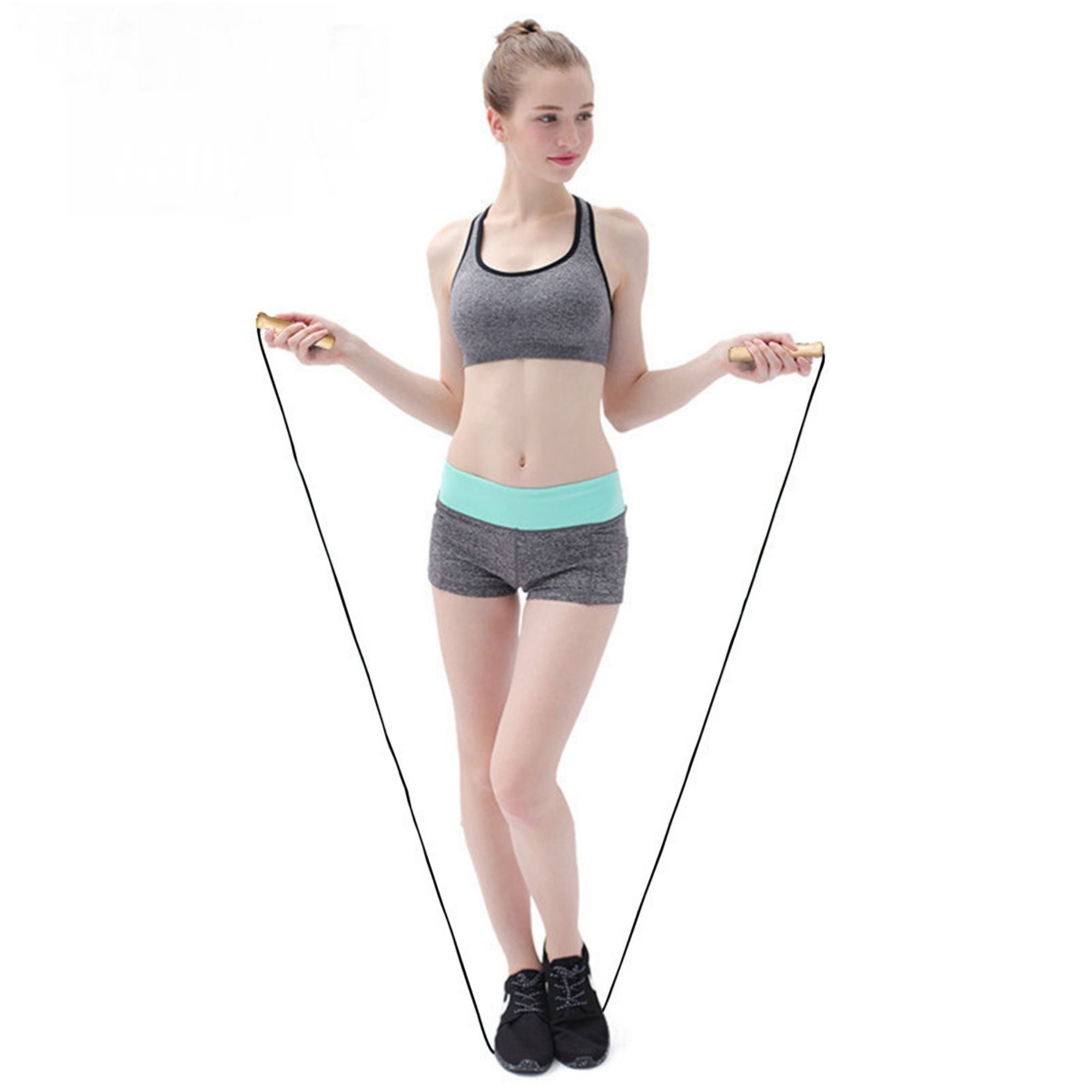 Copper Hecuba 4-piece fitness bundle with workout accessories and equipment for home exercise and strength training.