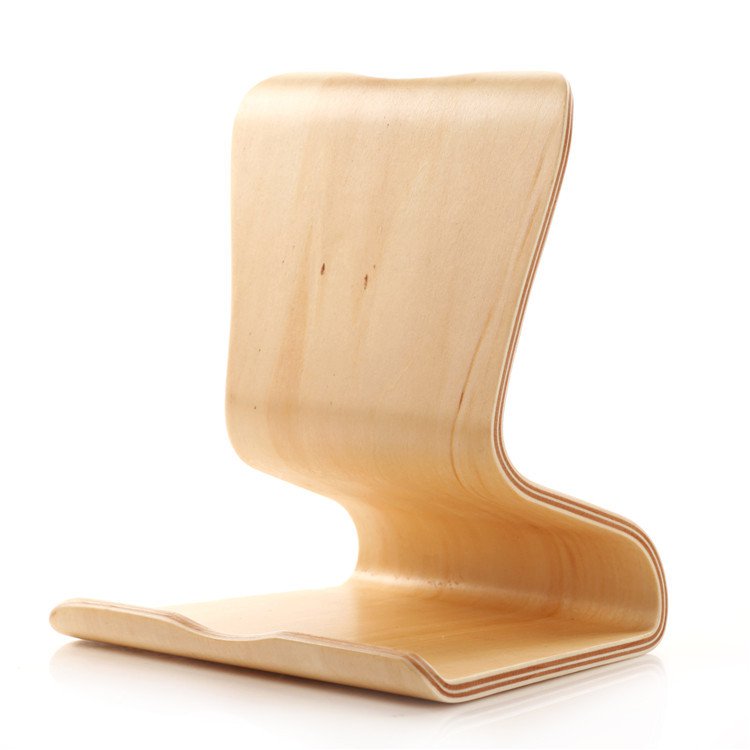 Fuchsia Molly desktop tablet chair used as stylish home decor with a sleek design and vibrant color.