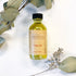 White Smokey Organic Gentle Baby Oil bottle with soft, natural skincare packaging and a gentle, soothing design.