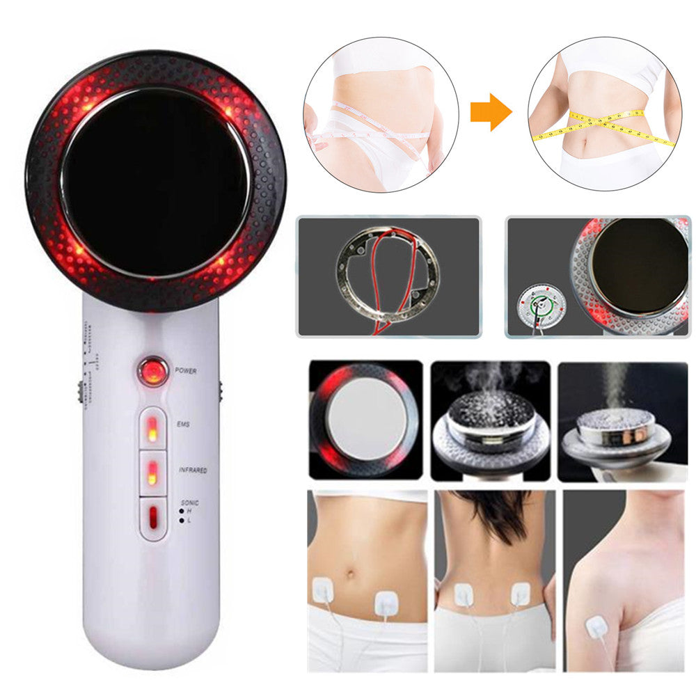 Teal Simba ultrasound body slimming massager for face and body, designed for lifting and toning in bath and beauty treatments.