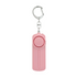 Yellow Pandora self-defense personal alarm keychain with LED light, compact tech accessory for safety and security.